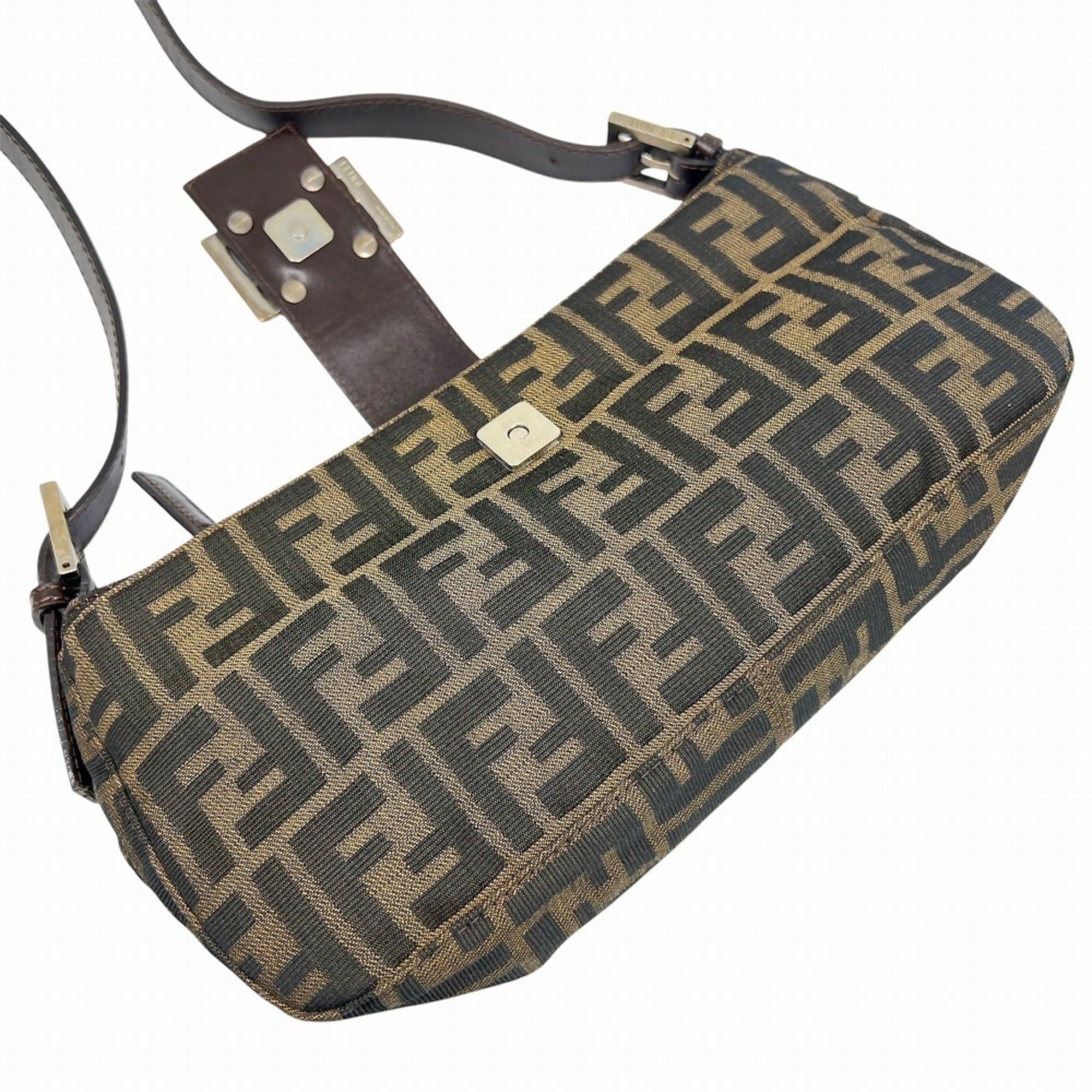 Fendi FENDI Zucca Mamma Bucket Shoulder Bag Handbag for Women Size ONE SIZE - 3 Thumbnail