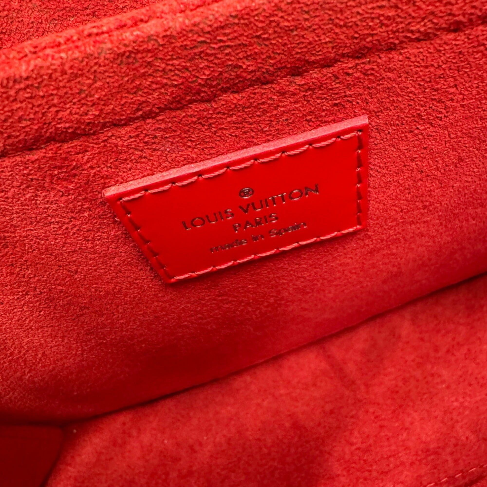 Louis Vuitton Louis Vuitton Monogram Saint Michel Epi Shoulder Bag M44031 Coquelicot Red Brown Women's Size ONE SIZE - 14 Thumbnail
