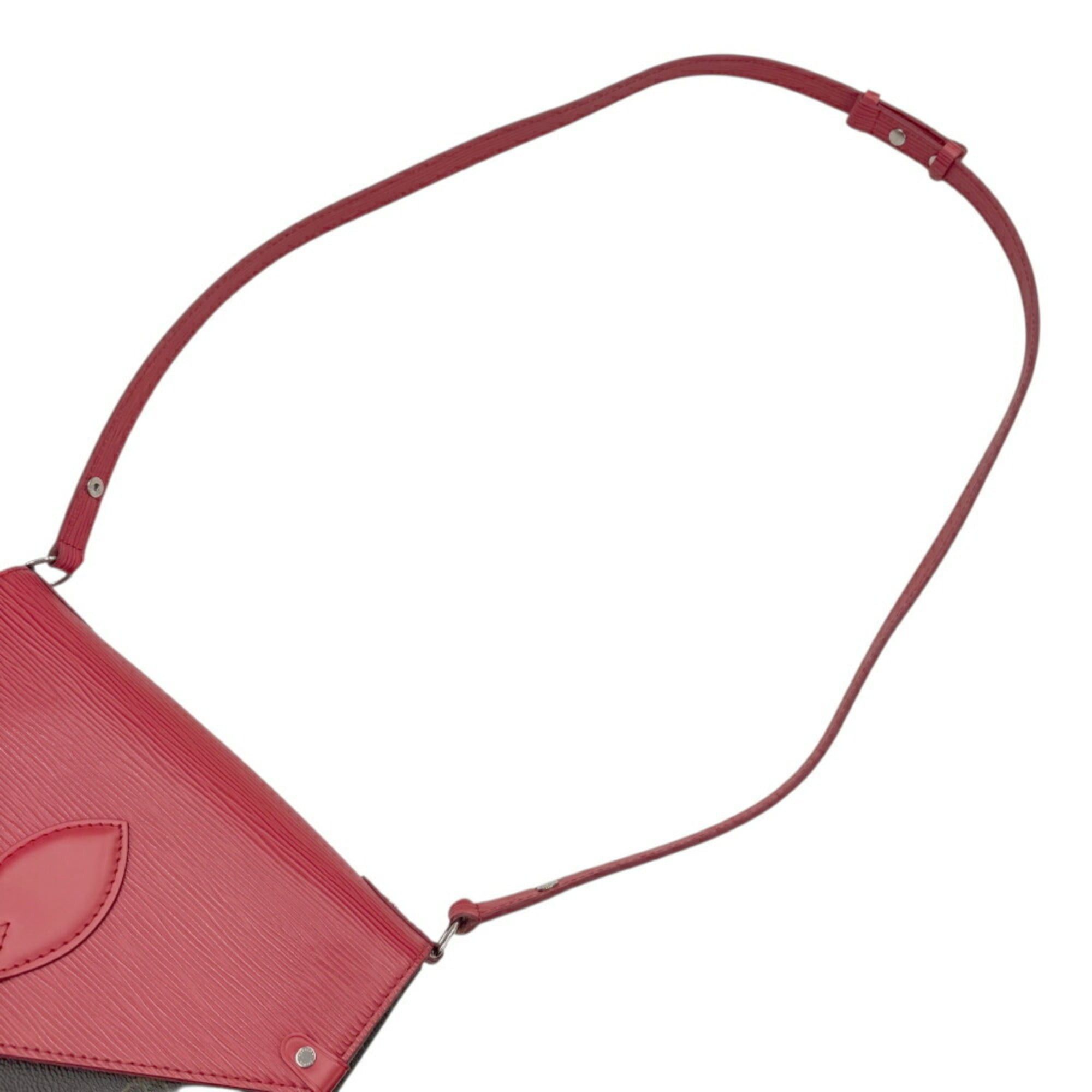 Louis Vuitton Louis Vuitton Monogram Saint Michel Epi Shoulder Bag M44031 Coquelicot Red Brown Women's Size ONE SIZE - 11 Thumbnail