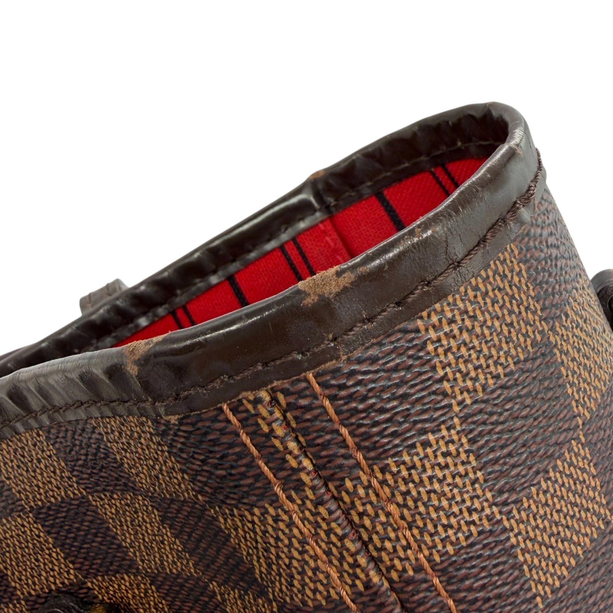 Louis Vuitton LOUIS VUITTON Neverfull MM Damier Brown N51105 Shoulder Bag Tote for Women Size ONE SIZE - 10 Thumbnail