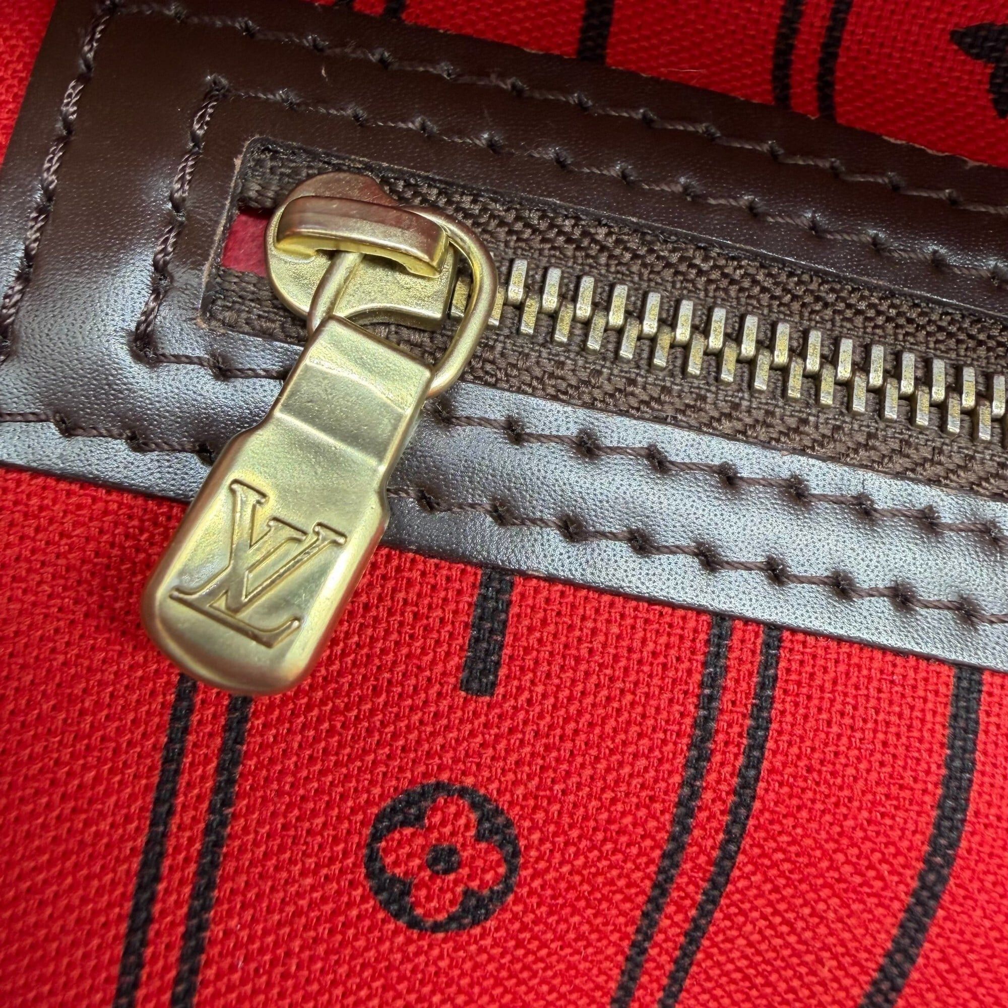 Louis Vuitton LOUIS VUITTON Neverfull MM Damier Brown N51105 Shoulder Bag Tote for Women Size ONE SIZE - 17 Thumbnail