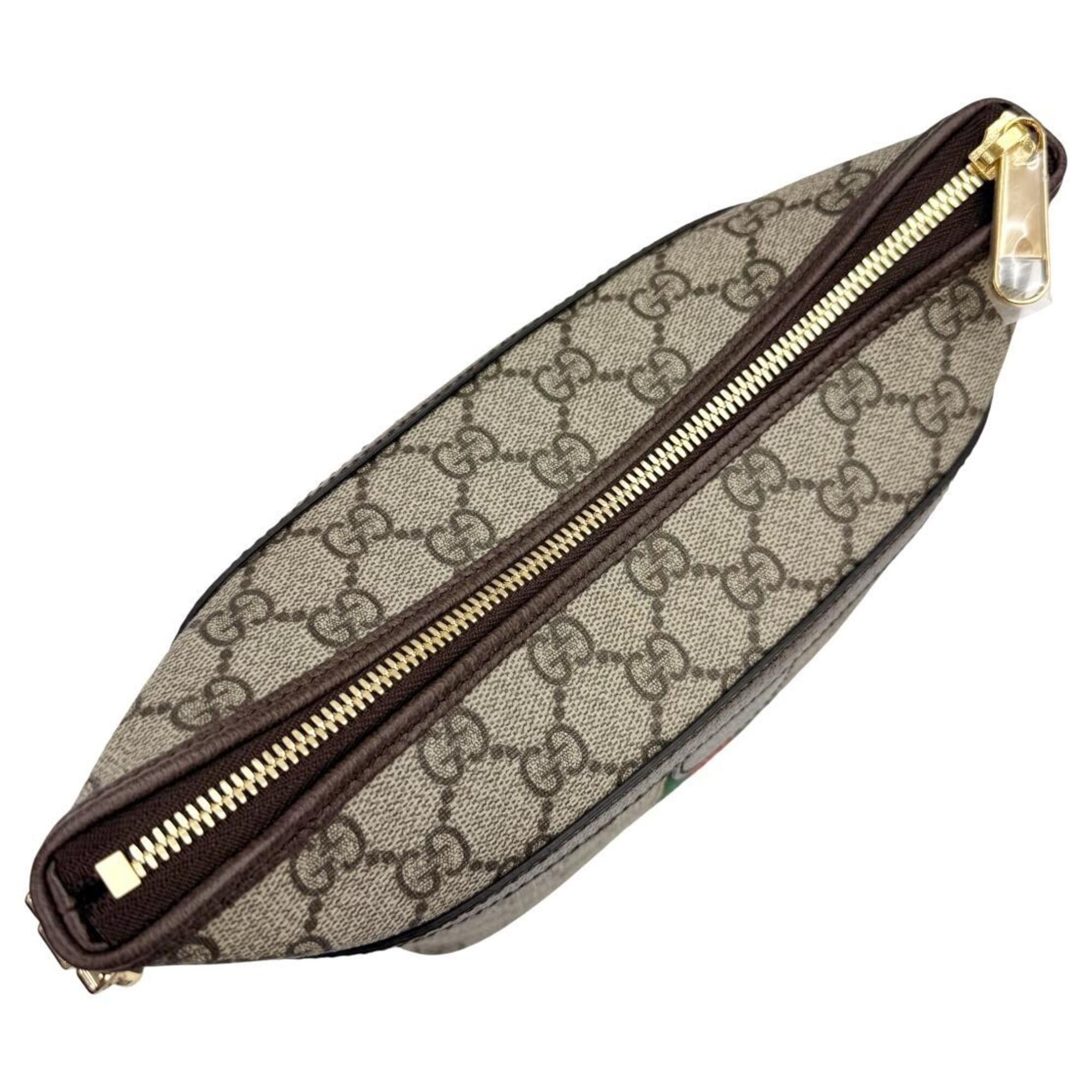 Gucci GUCCI 781397 Ophidia GG Supreme Tote Bag, Sherry Line, Women's Size ONE SIZE - 13 Thumbnail