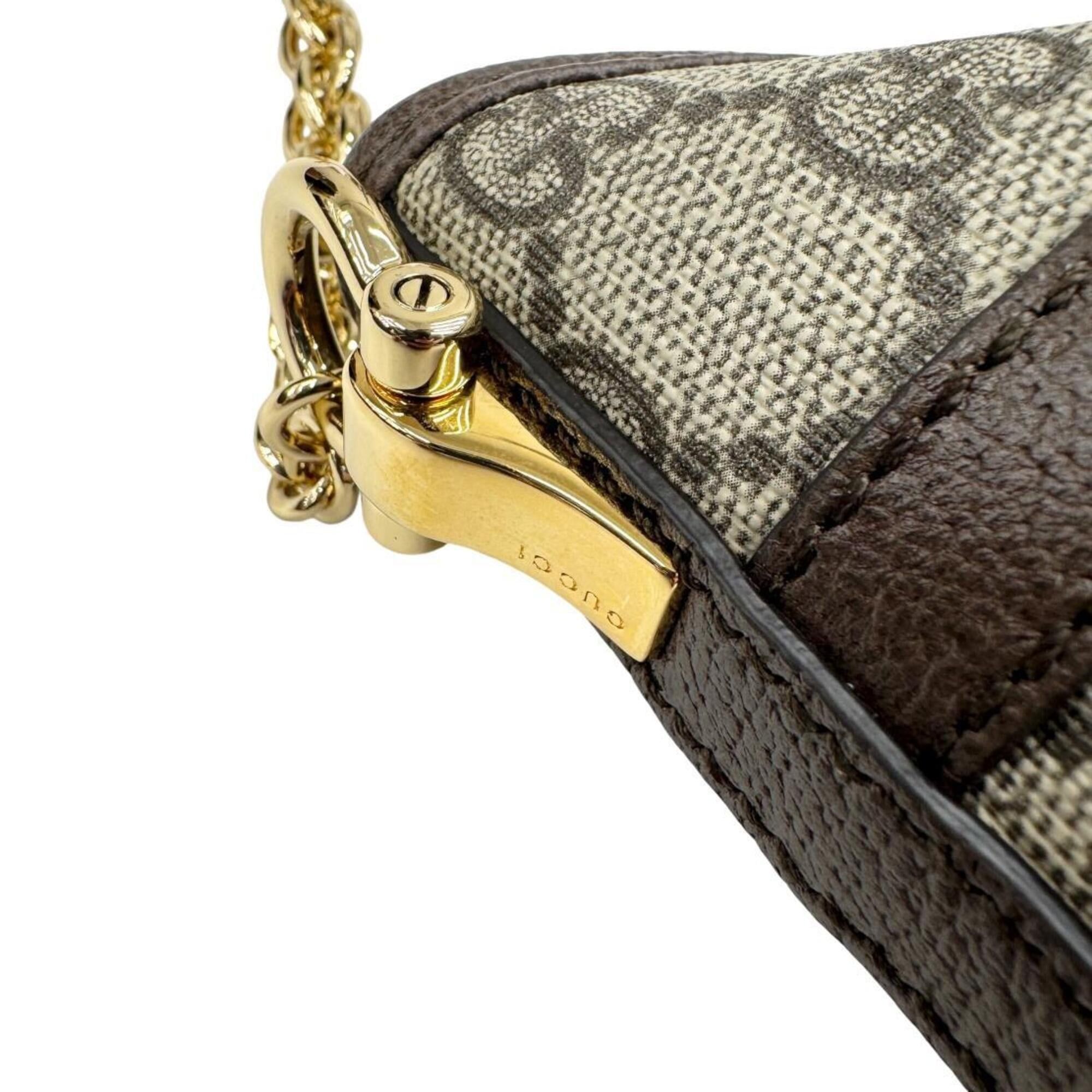 Gucci GUCCI 781397 Ophidia GG Supreme Tote Bag, Sherry Line, Women's Size ONE SIZE - 11 Thumbnail