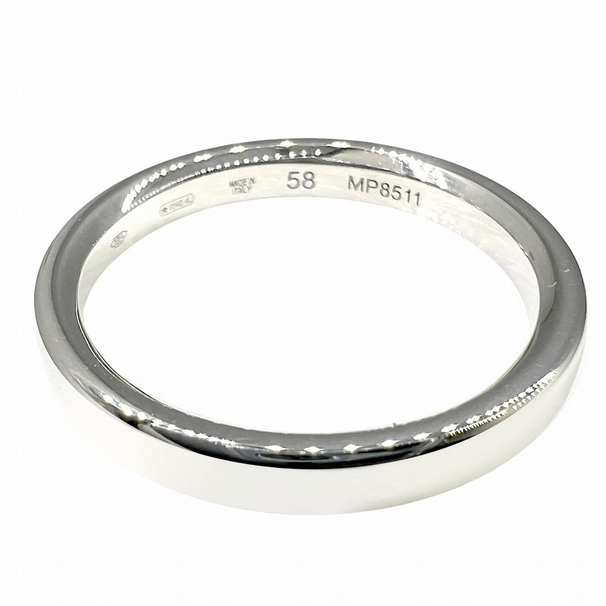 Bvlgari BVLGARI Bulgari PT950 Fedi Ring, Platinum Wedding Men's and Women's Size ONE SIZE - 7 Thumbnail