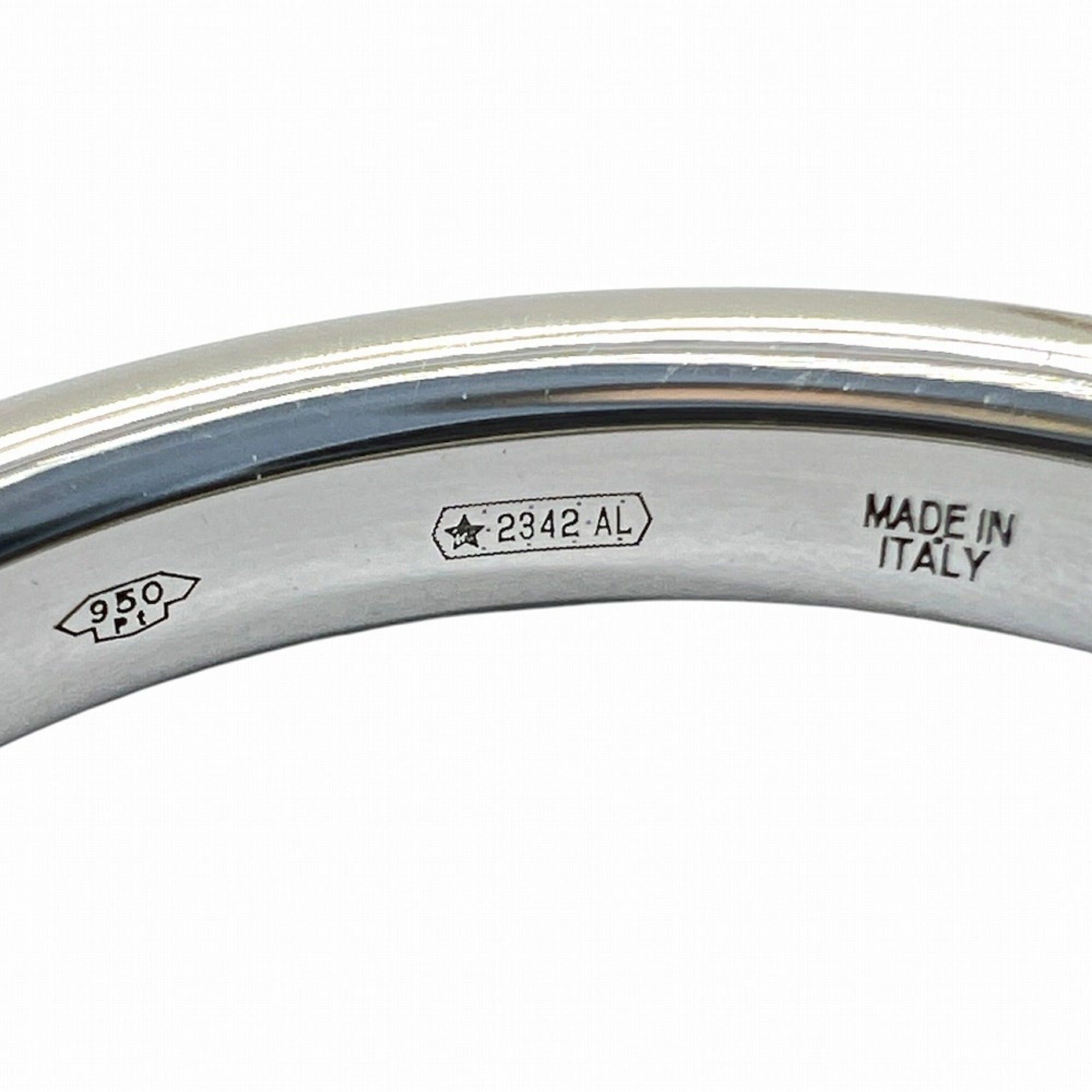 Bvlgari BVLGARI Bulgari PT950 Fedi Ring, Platinum Wedding Men's and Women's Size ONE SIZE - 9 Thumbnail