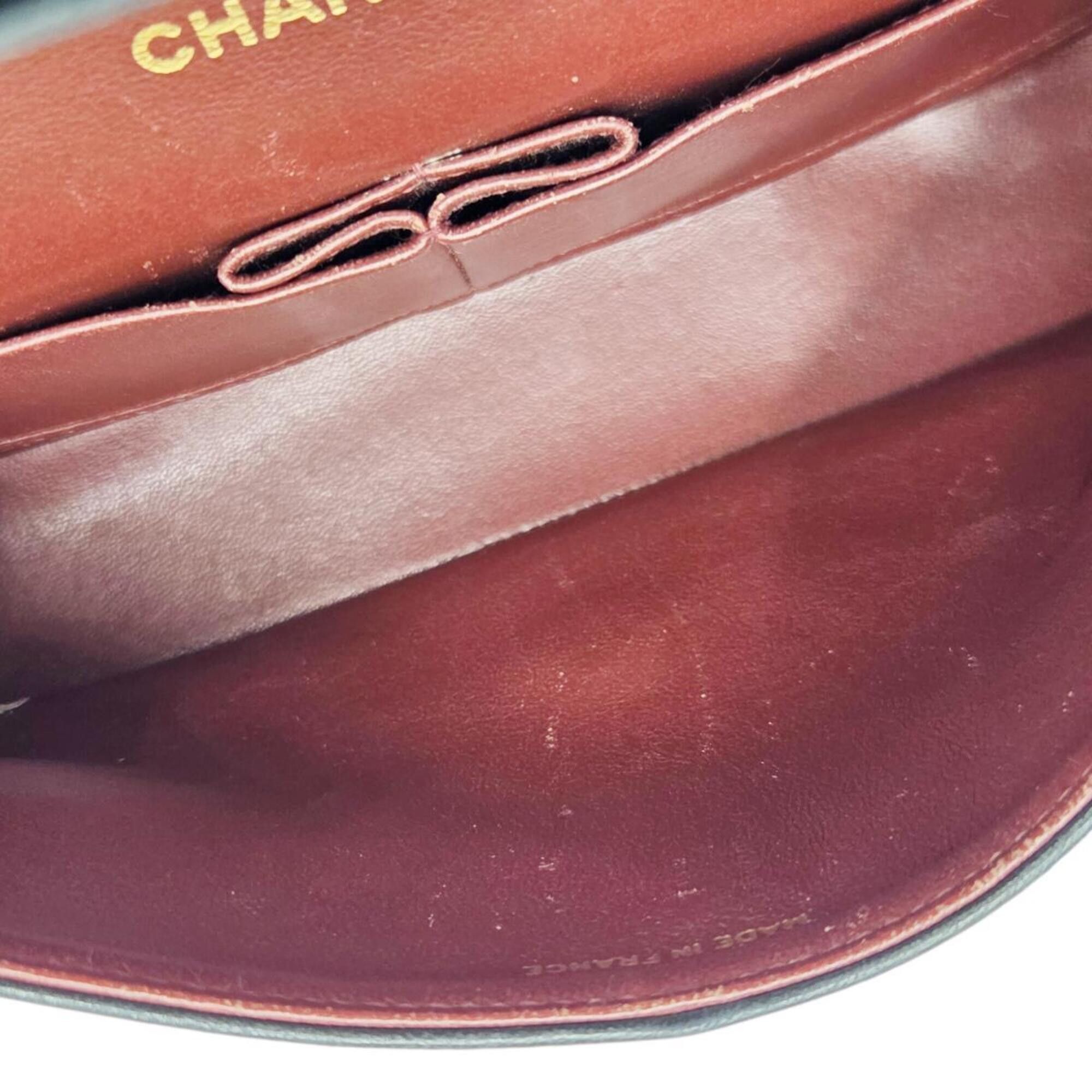 Chanel CHANEL A01112 Matelassé 25 Lambskin Black Shoulder Bag with Coco Mark - Women's Size ONE SIZE - 13 Thumbnail