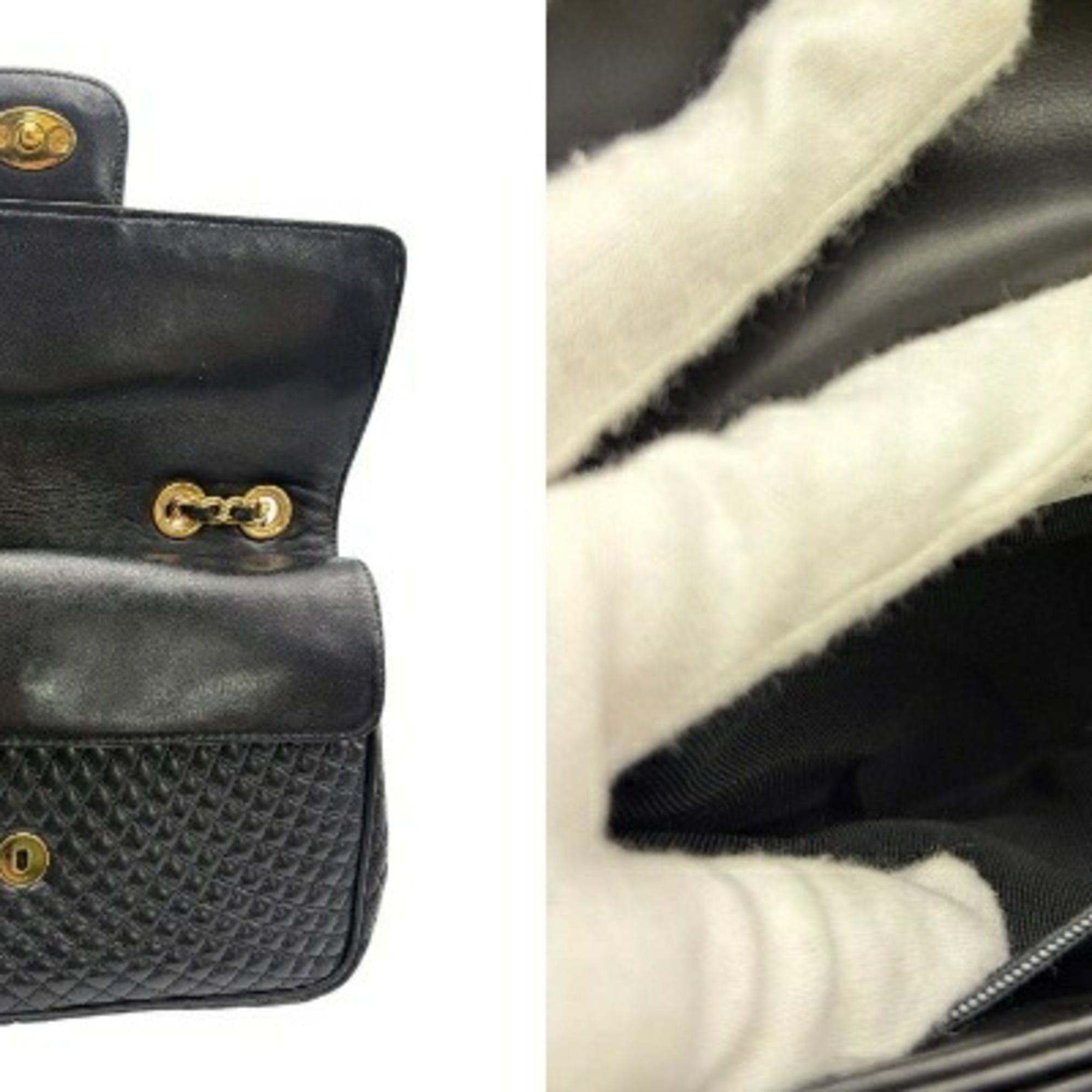 Bally BALLY Quilted Leather Chain Shoulder Bag Size ONE SIZE - 6 Thumbnail