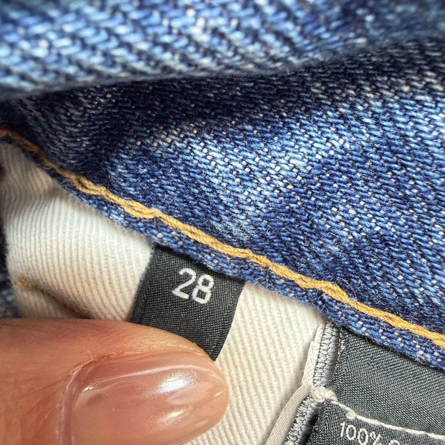 Celine Celine Washed Straight Leg Jeans Size 28 Size 28" / US 6 / IT 42 - 8 Thumbnail