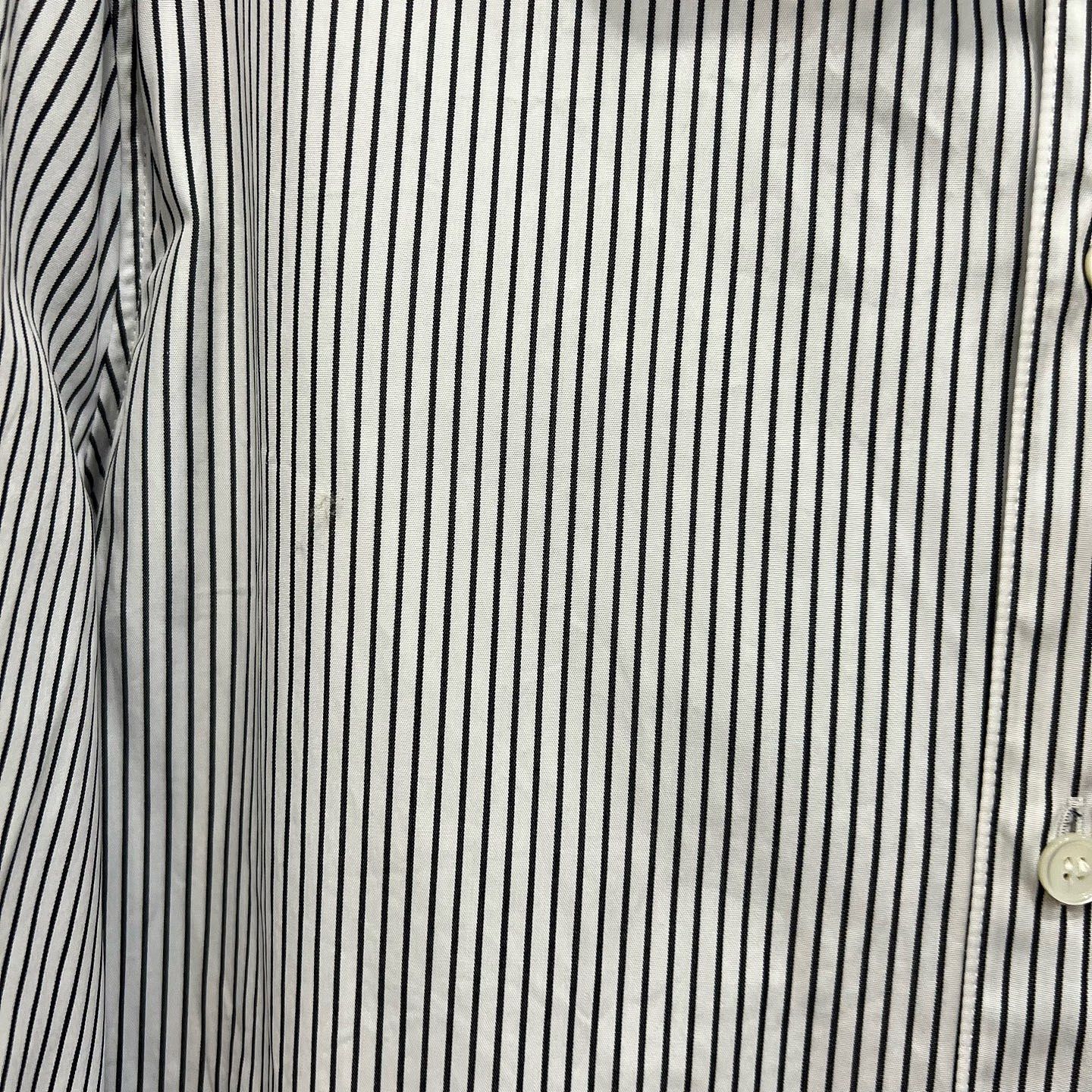 Celine Celine Striped Ruffle Collar Shirt Size 38 Size S / US 4 / IT 40 - 5 Thumbnail