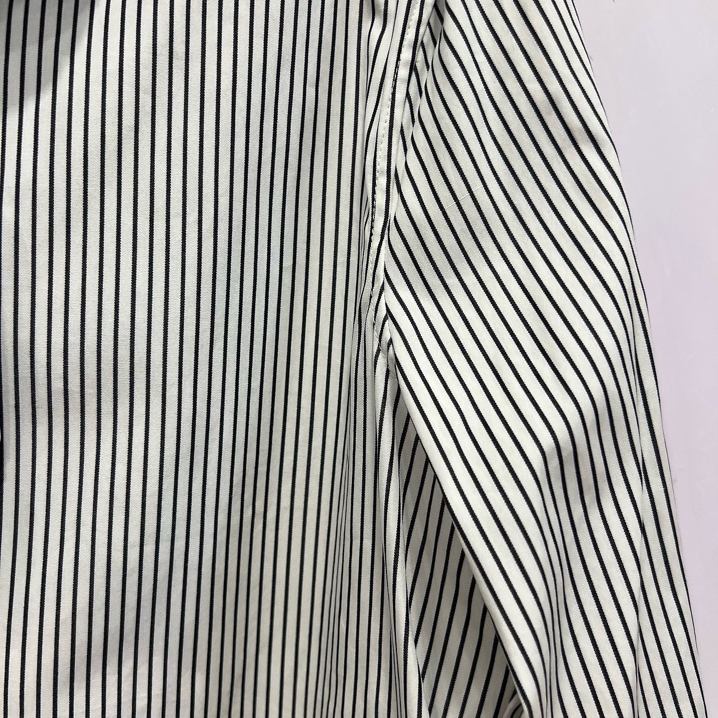 Celine Celine Striped Ruffle Collar Shirt Size 38 Size S / US 4 / IT 40 - 6 Thumbnail