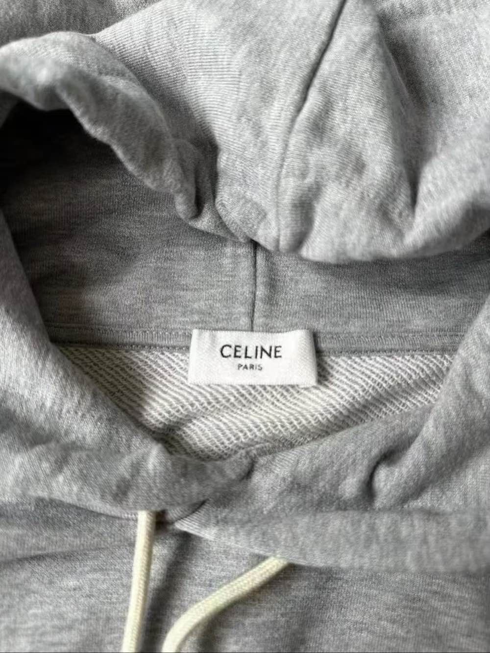Celine Celine Triomphe Logo Hoodie Size M Size M / US 6-8 / IT 42-44 - 3 Thumbnail