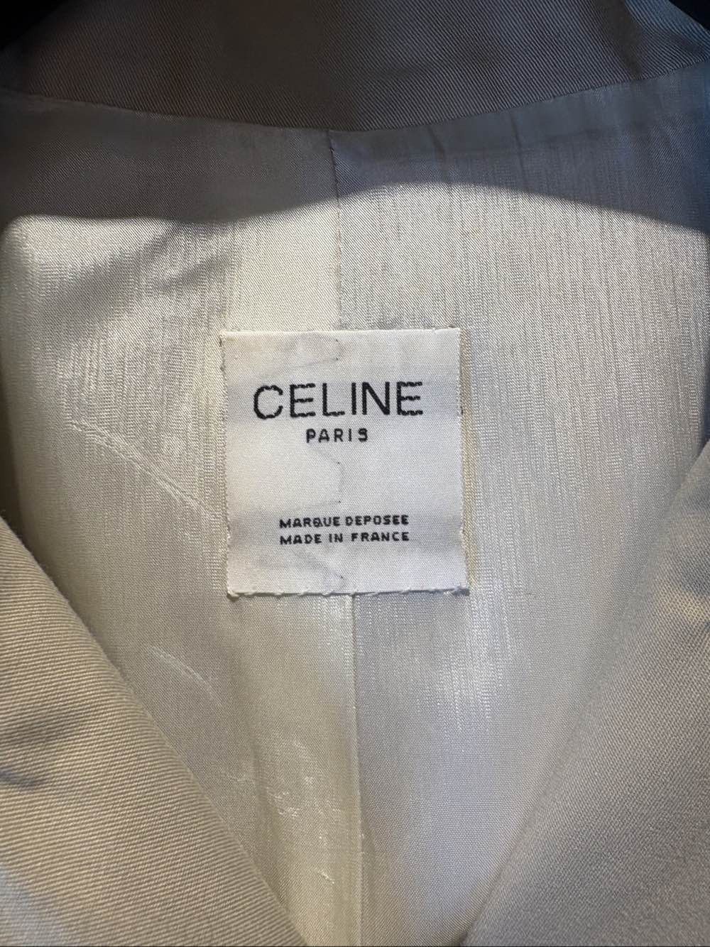 Celine Celine Double Breasted Trench Coat Size 40 Size M / US 6-8 / IT 42-44 - 3 Thumbnail