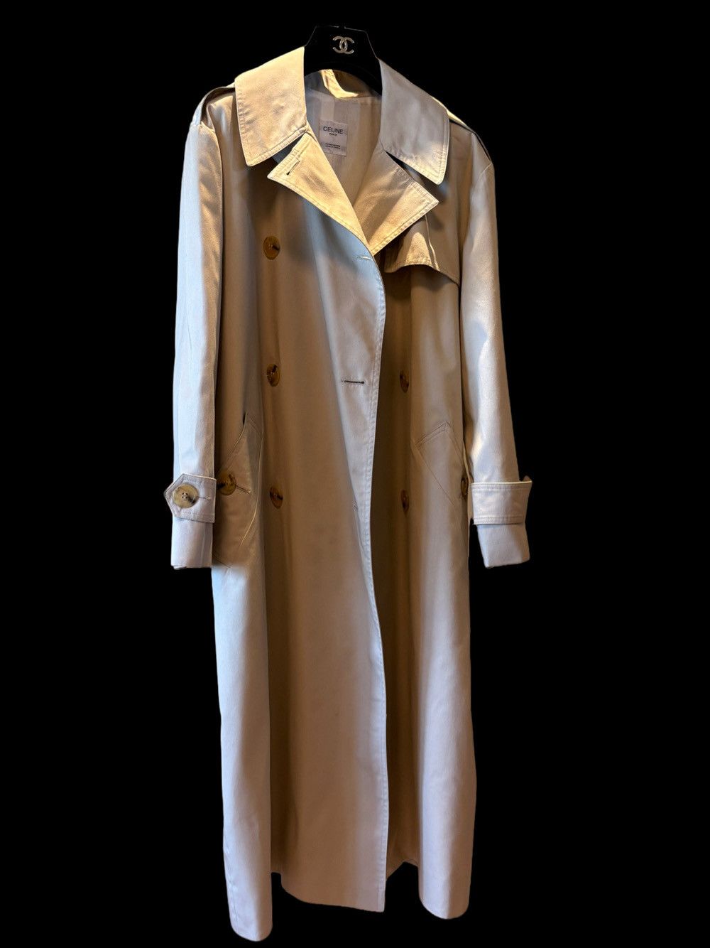 Celine Celine Double Breasted Trench Coat Size 40 Size M / US 6-8 / IT 42-44 - 6 Thumbnail