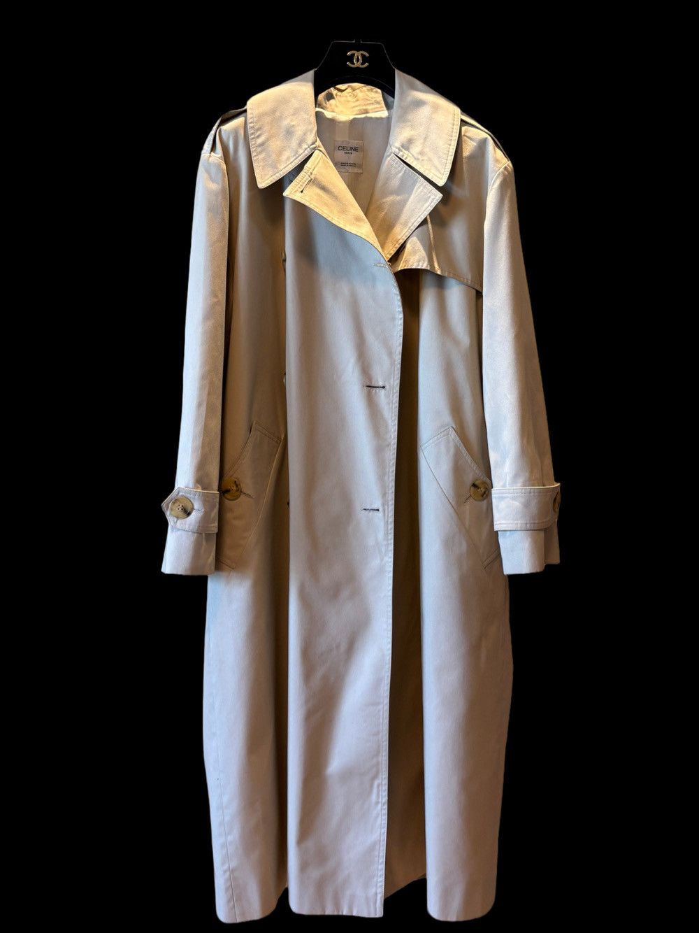 Celine Celine Double Breasted Trench Coat Size 40 Size M / US 6-8 / IT 42-44 - 9 Thumbnail