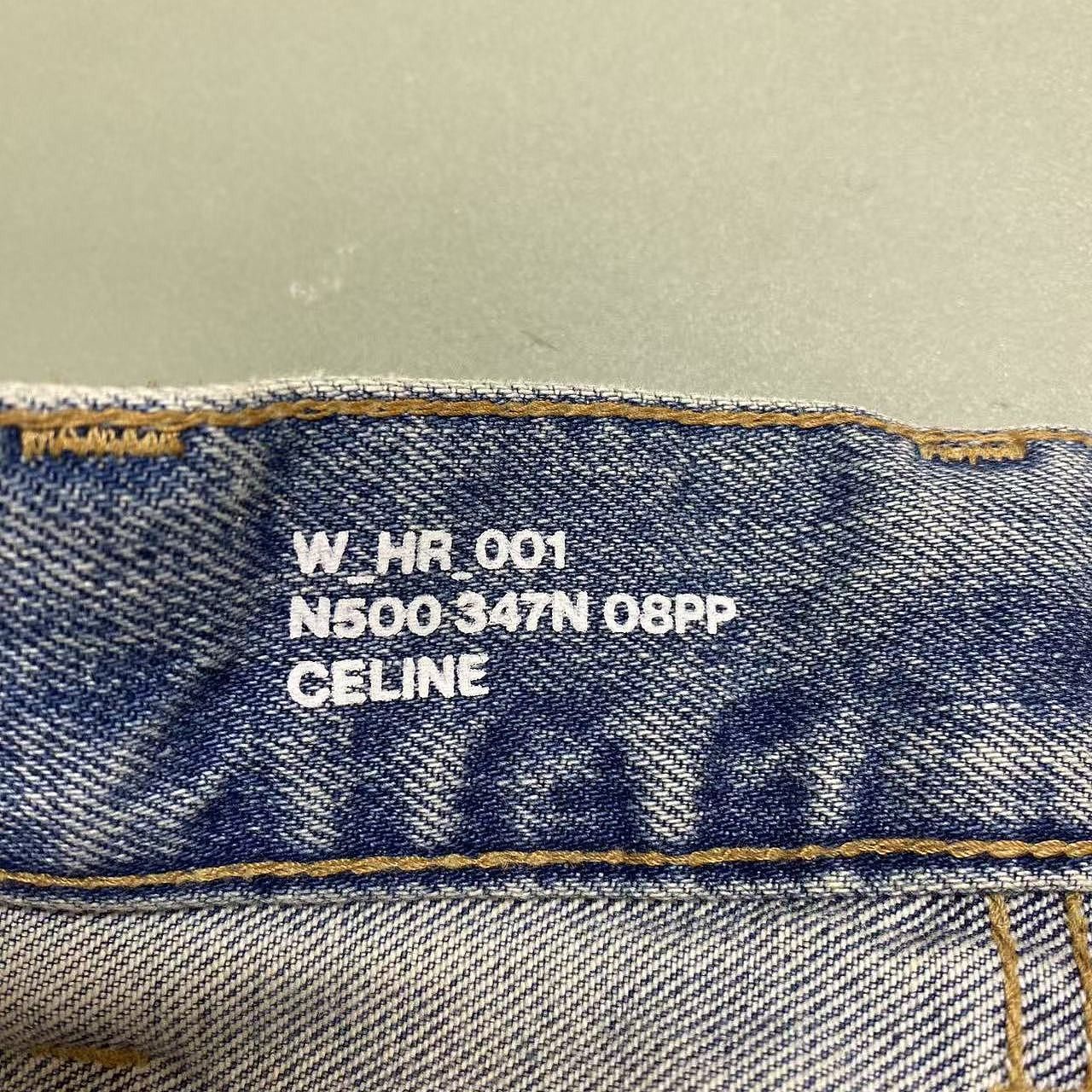 Celine Celine Light Wash Jeans Size 27 Size 27" / US 4 / IT 40 - 3 Thumbnail