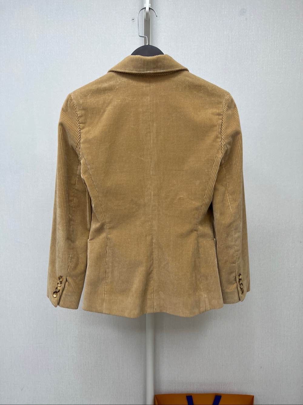 Celine Celine Brown Corduroy Blazer Size 36 Size XS / US 0-2 / IT 36-38 - 2 Thumbnail