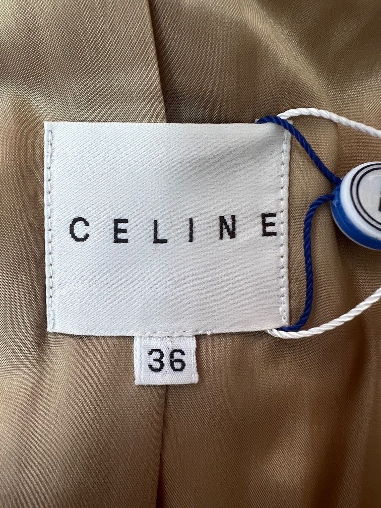 Celine Celine Brown Corduroy Blazer Size 36 Size XS / US 0-2 / IT 36-38 - 3 Thumbnail
