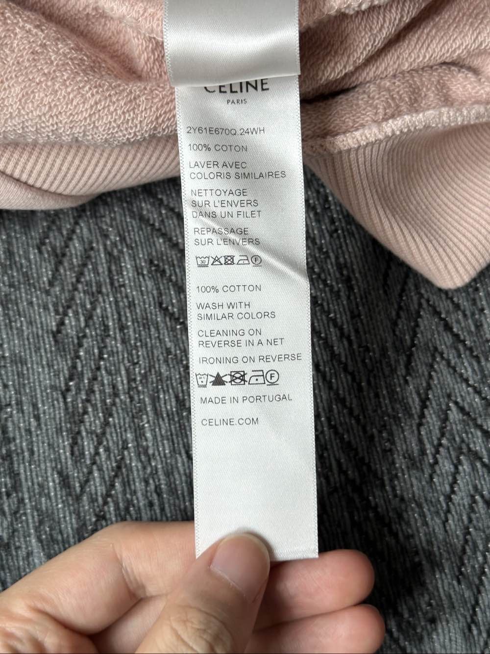 Celine Celine Logo Sweatshirt Size M Size M / US 6-8 / IT 42-44 - 5 Thumbnail