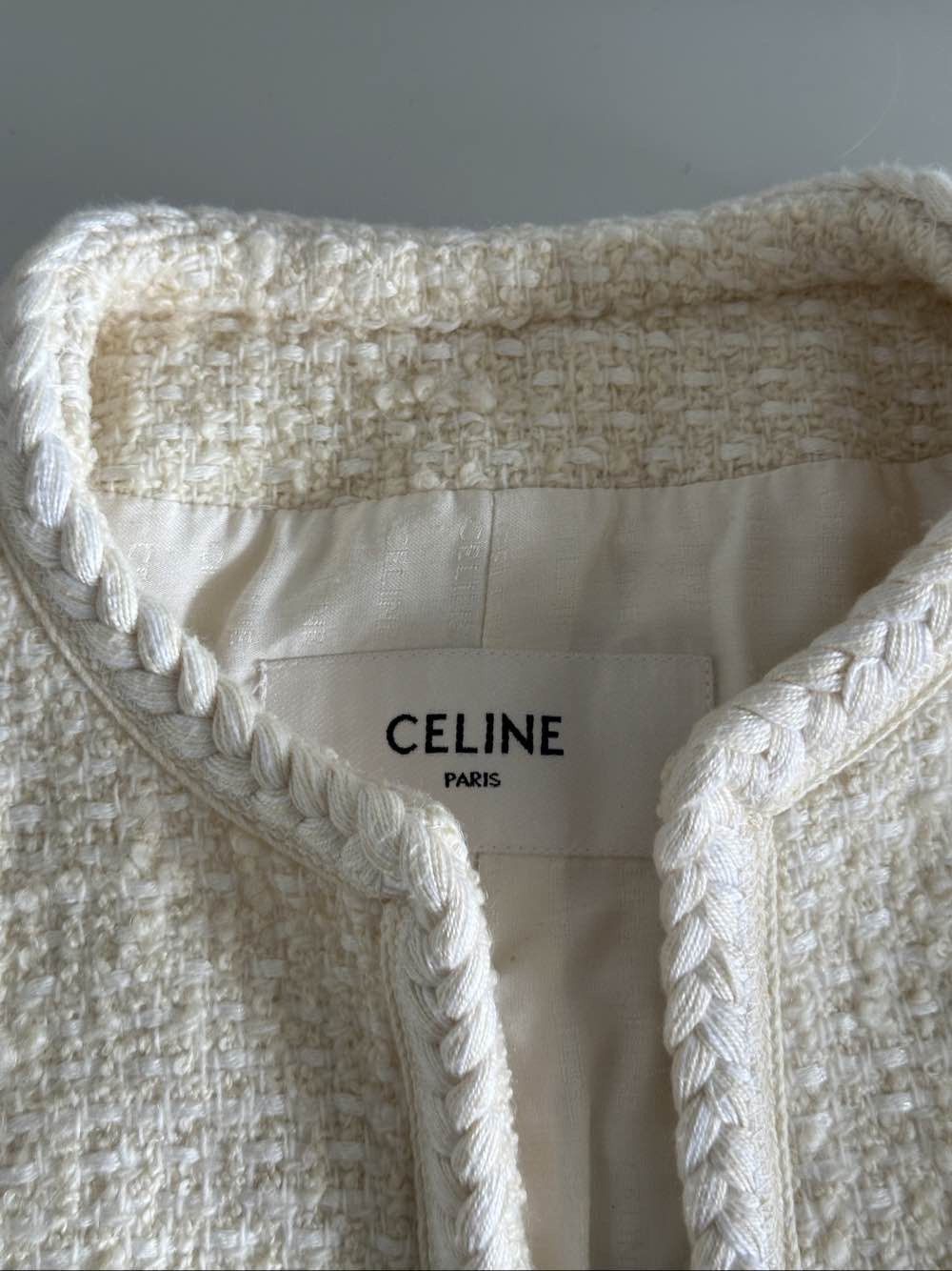 Celine Celine Tweed Jacket Size 36 Size XS / US 0-2 / IT 36-38 - 3 Thumbnail