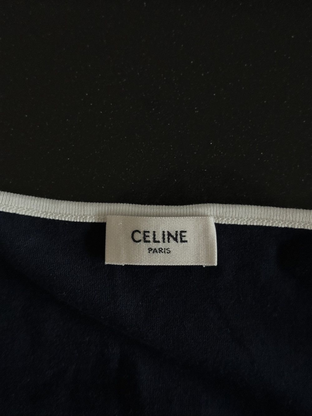 Celine Celine Logo Embroidered Crop Tank Top Size M Size M / US 6-8 / IT 42-44 - 3 Thumbnail