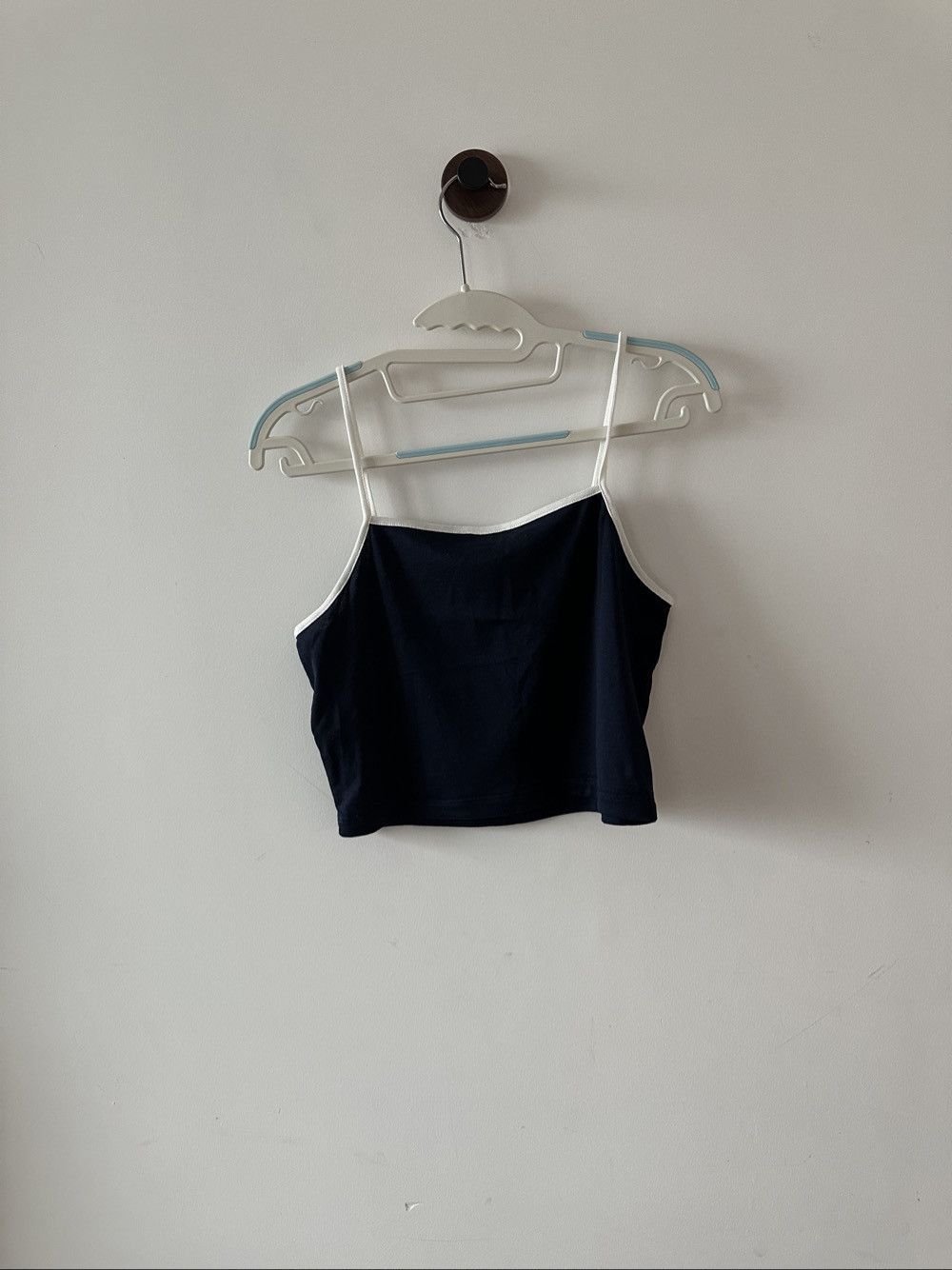 Celine Celine Logo Embroidered Crop Tank Top Size M Size M / US 6-8 / IT 42-44 - 2 Thumbnail