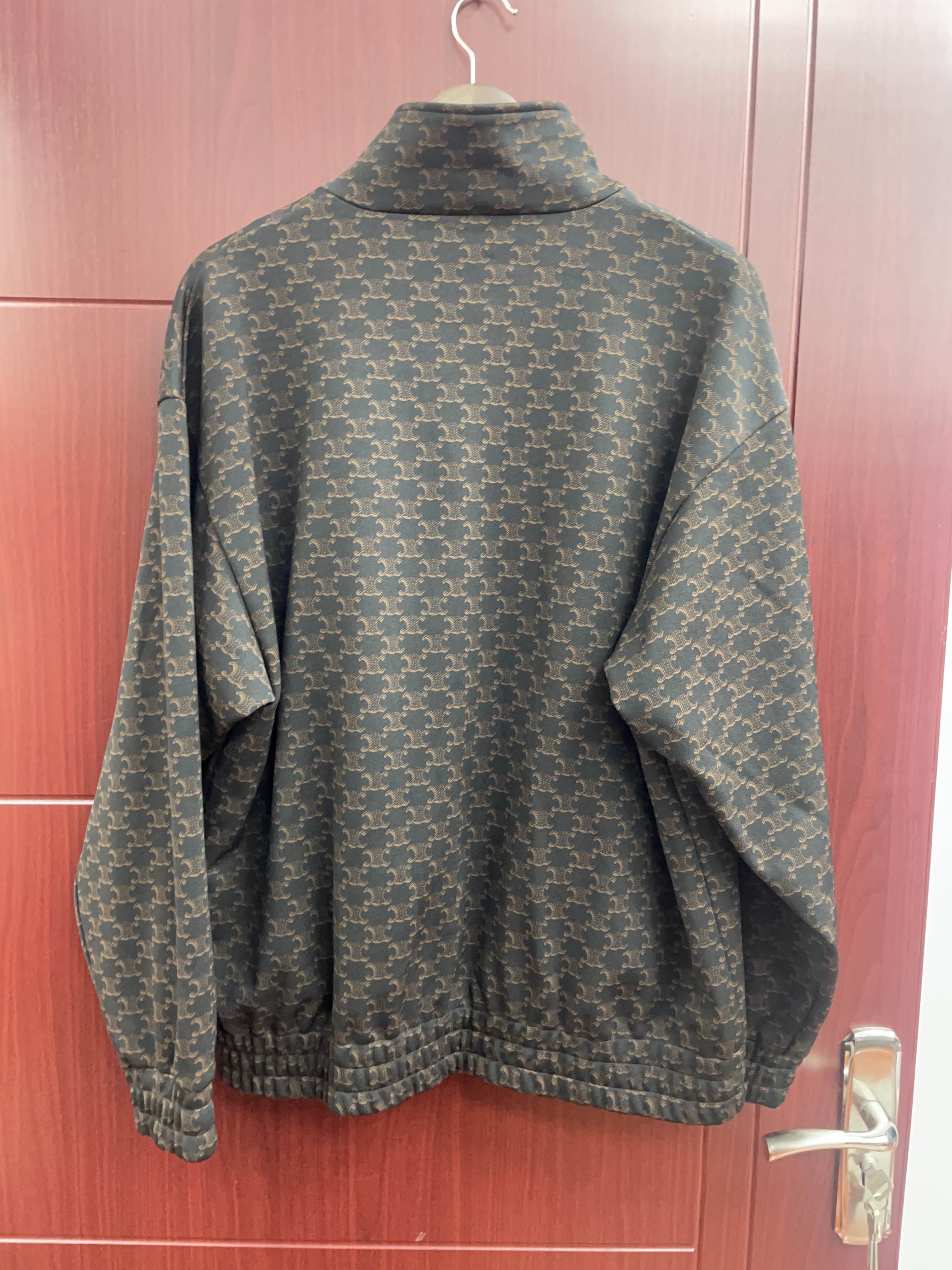 Celine Celine Triomphe Monogram Track Jacket Size L Size US L / EU 52-54 / 3 - 2 Thumbnail