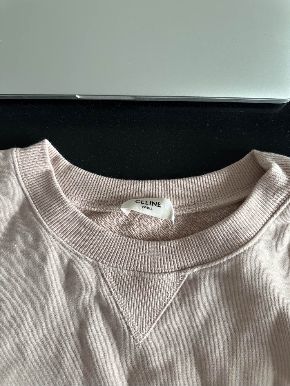Celine CELINE Pink Logo Sweatshirt Size S Size S / US 4 / IT 40 - 3 Thumbnail
