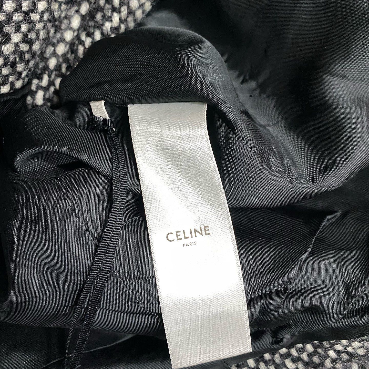Celine Celine Tweed Gold Button Jacket Size 40 Size M / US 6-8 / IT 42-44 - 4 Thumbnail