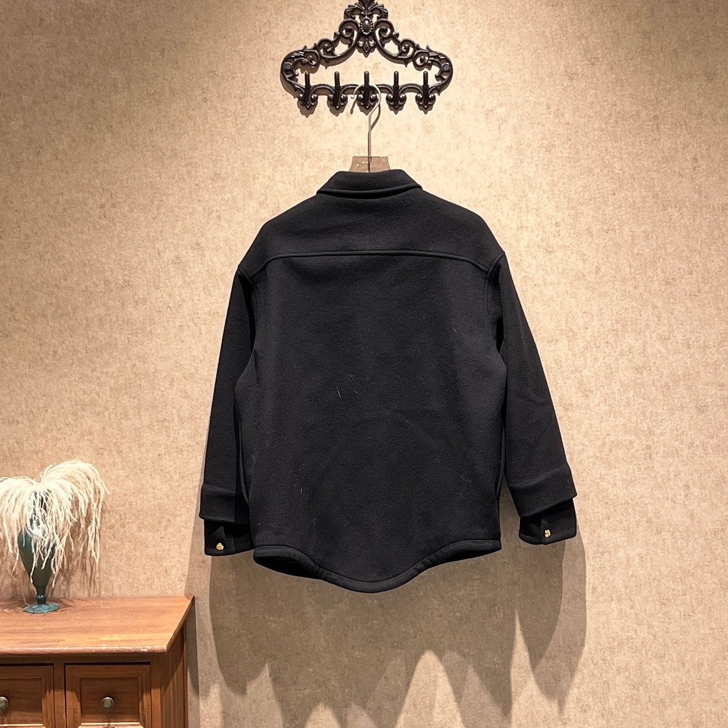 Celine Celine Cashmere Shirt Jacket Size 36 Size XS / US 0-2 / IT 36-38 - 2 Thumbnail