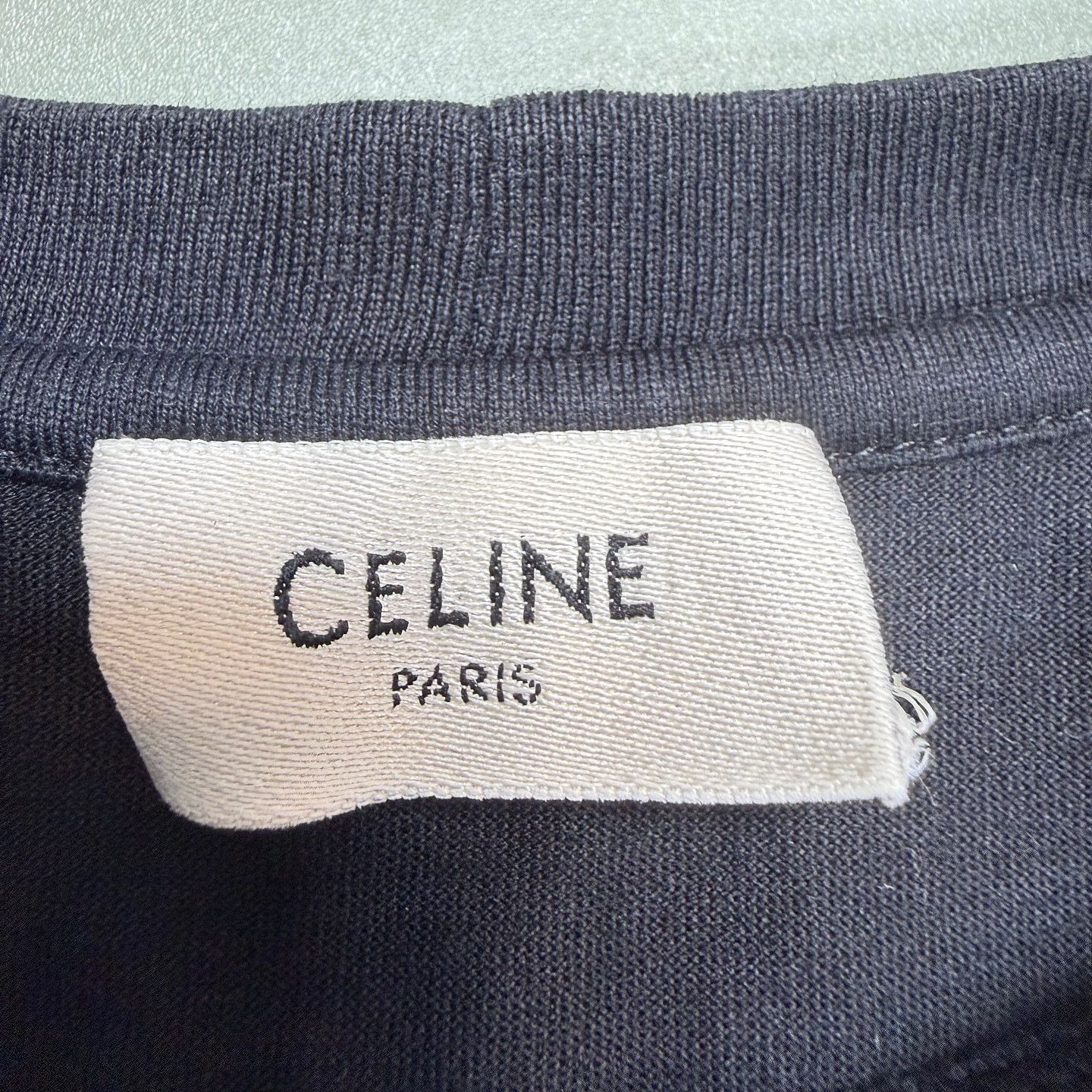Celine CELINE Embroidered T-Shirt Size S Size S / US 4 / IT 40 - 3 Thumbnail