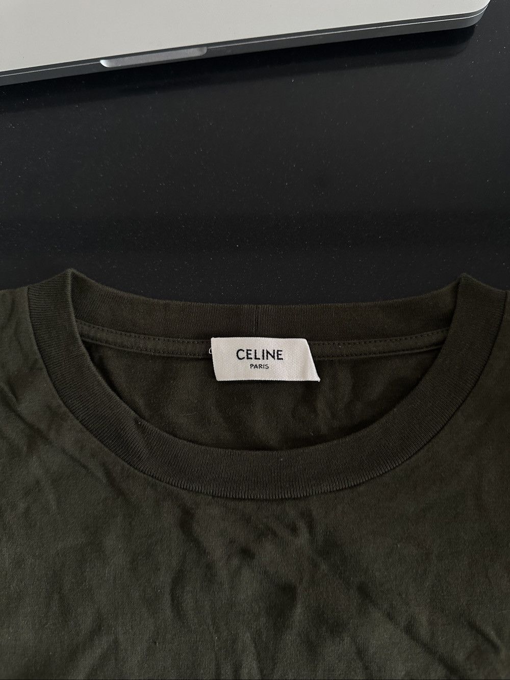 Celine CELINE Logo Crop T-Shirt Size XS Size XS / US 0-2 / IT 36-38 - 3 Thumbnail