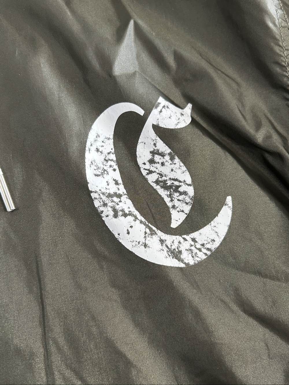 Celine CELINE Logo Hooded Light Jacket Size 48 Size US M / EU 48-50 / 2 - 9 Thumbnail