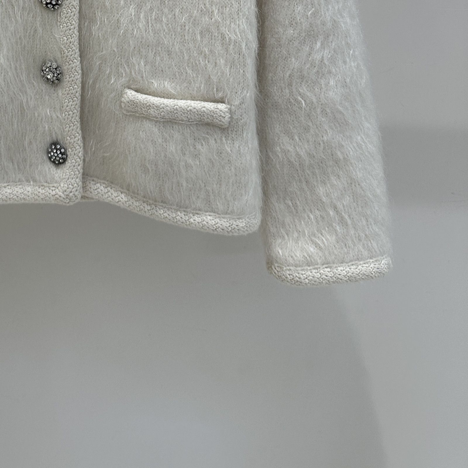 Celine Celine Mohair Knit Cardigan Size XS Size XS / US 0-2 / IT 36-38 - 6 Thumbnail