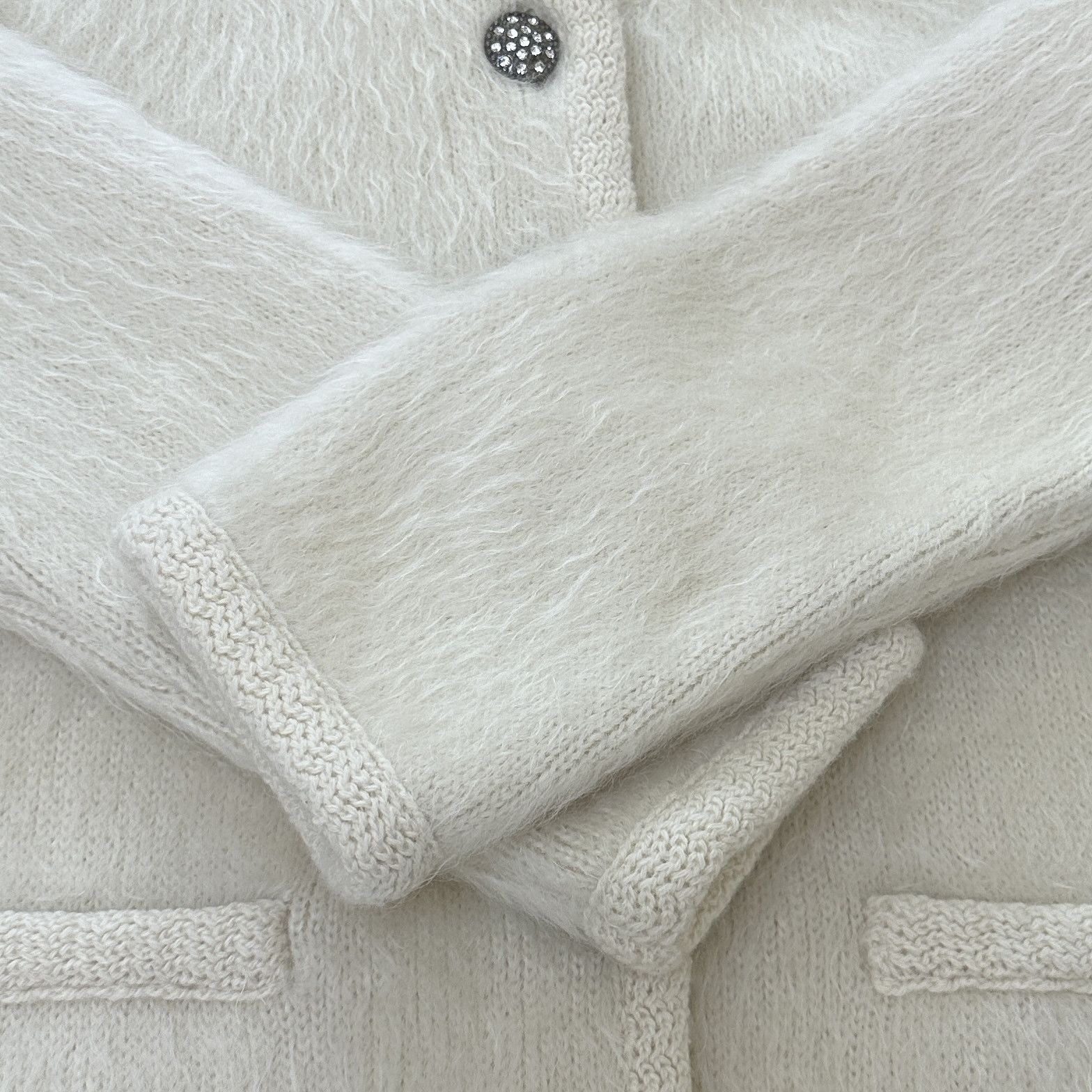 Celine Celine Mohair Knit Cardigan Size XS Size XS / US 0-2 / IT 36-38 - 10 Thumbnail