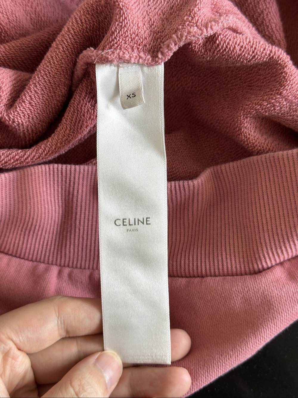 Celine Celine Logo Print Hoodie XS Size XS / US 0-2 / IT 36-38 - 4 Thumbnail