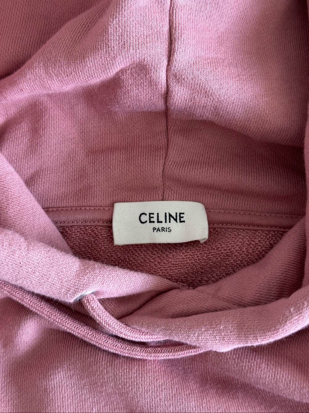 Celine Celine Logo Print Hoodie XS Size XS / US 0-2 / IT 36-38 - 3 Thumbnail
