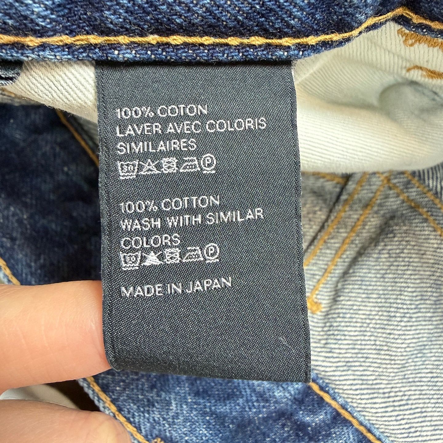 Celine Celine Cargo Denim Mini Skirt Size 27 Size 27" / US 4 / IT 40 - 4 Thumbnail