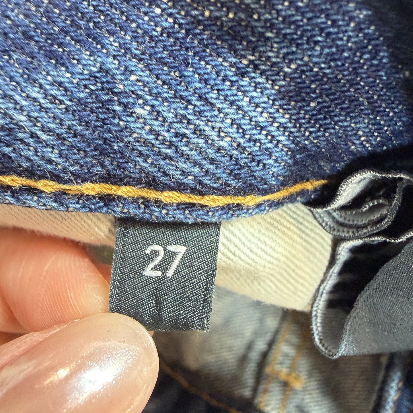 Celine Celine Cargo Denim Mini Skirt Size 27 Size 27" / US 4 / IT 40 - 6 Thumbnail