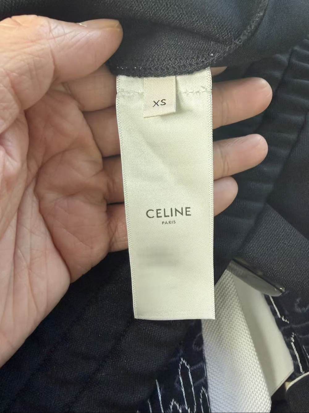 Celine CELINE Triomphe Logo Track Jacket Size XS Size XS / US 0-2 / IT 36-38 - 4 Thumbnail