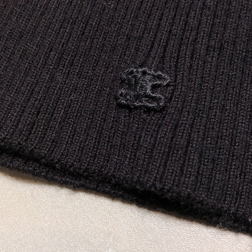 Celine Celine Logo Ribbed Knit Sweater Size S Size S / US 4 / IT 40 - 7 Thumbnail