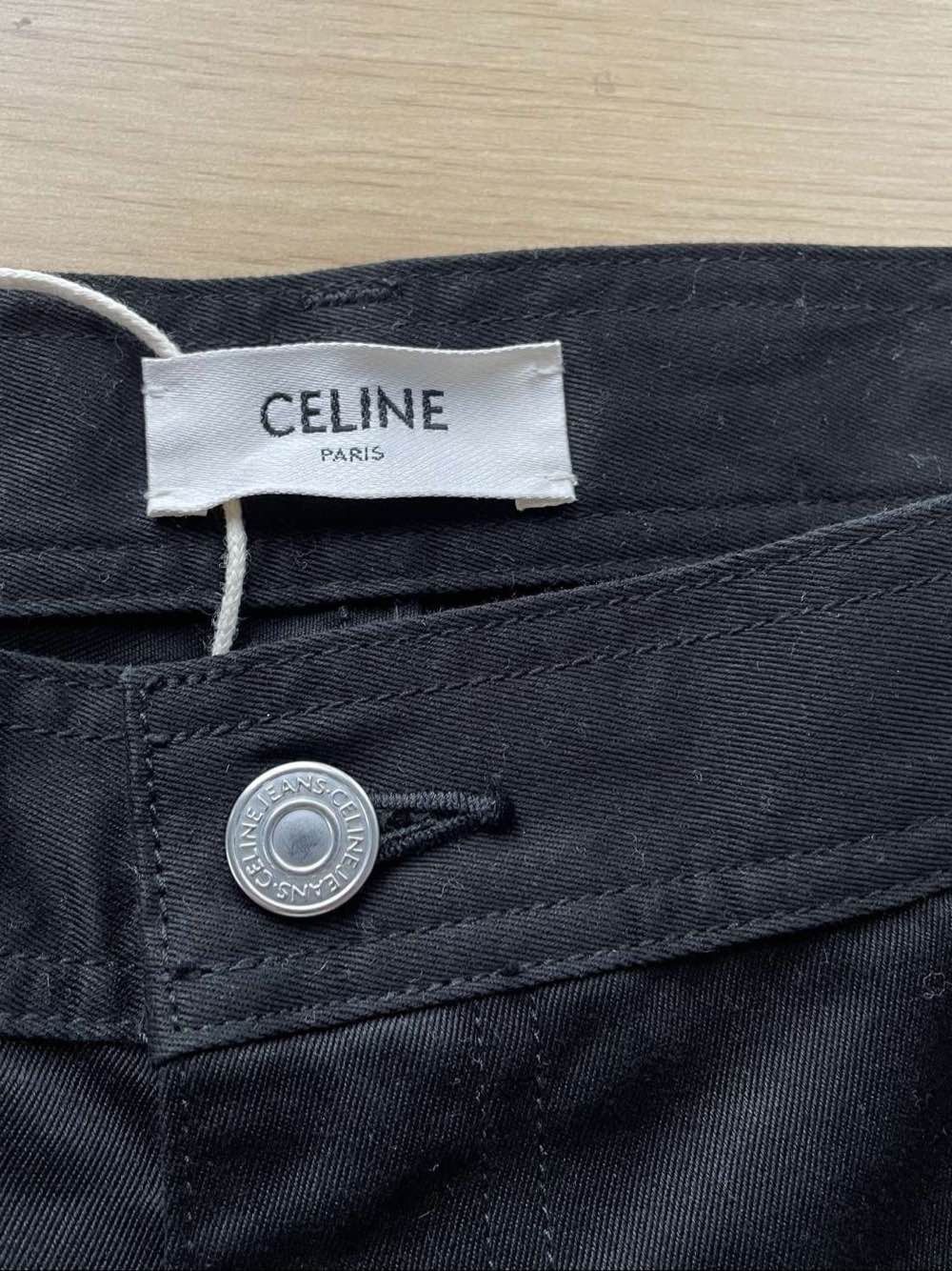 Celine Celine Black Cotton Trousers Size 33 Size US 33 - 5 Thumbnail