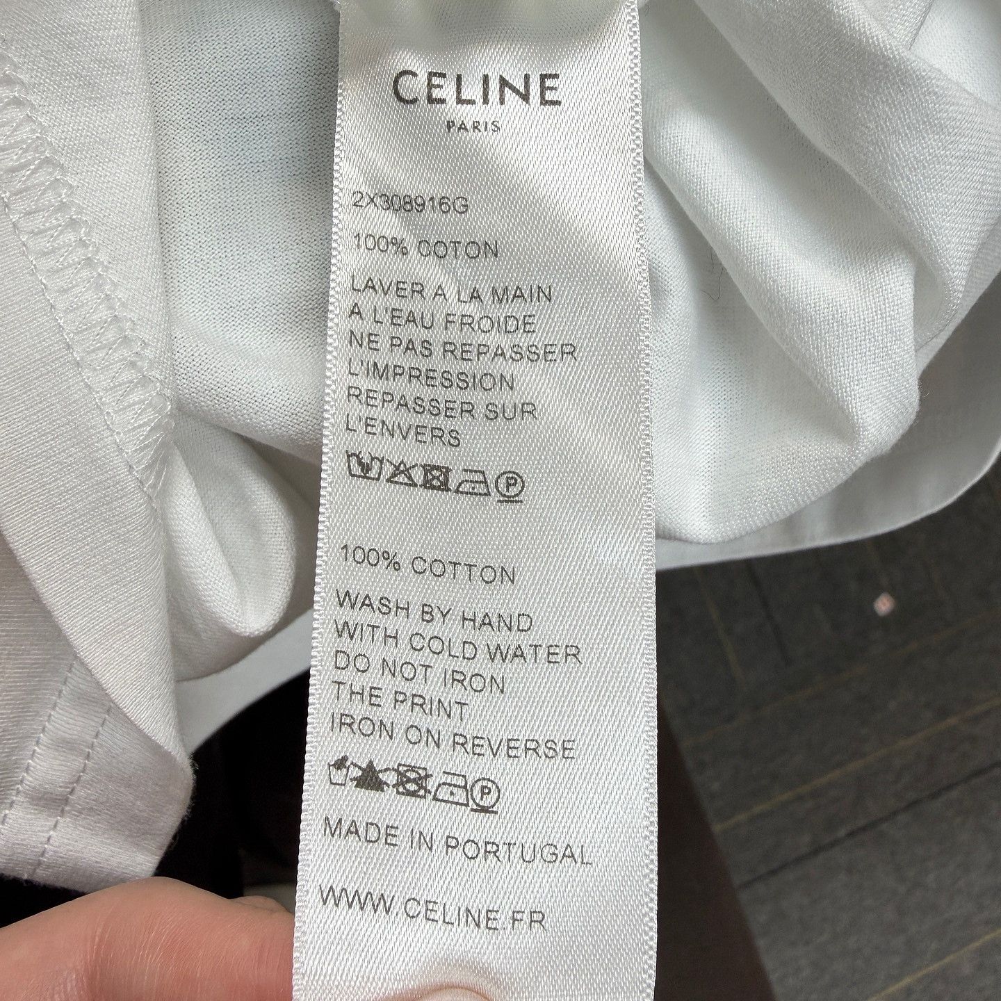 Celine Celine Logo T-Shirt Size M Size US M / EU 48-50 / 2 - 5 Thumbnail