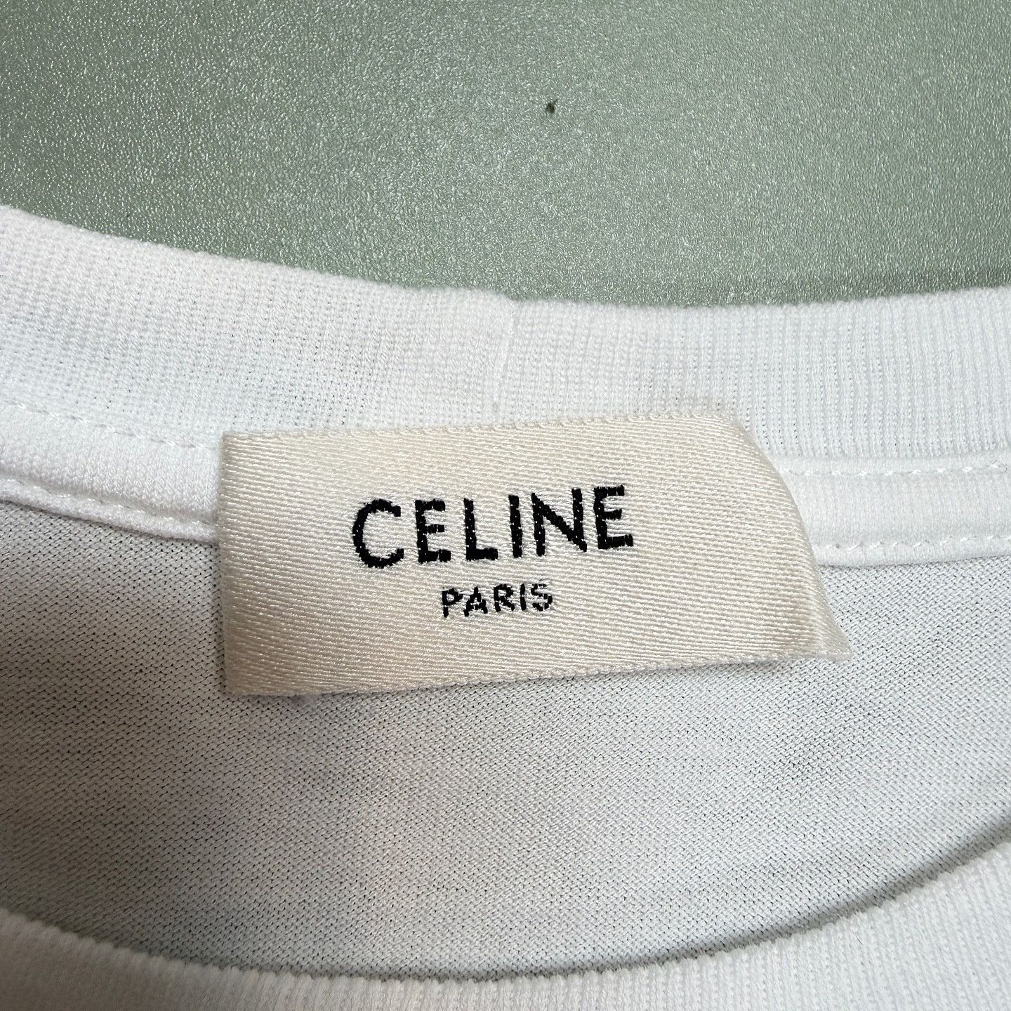 Celine Celine Logo T-Shirt Size M Size US M / EU 48-50 / 2 - 3 Thumbnail