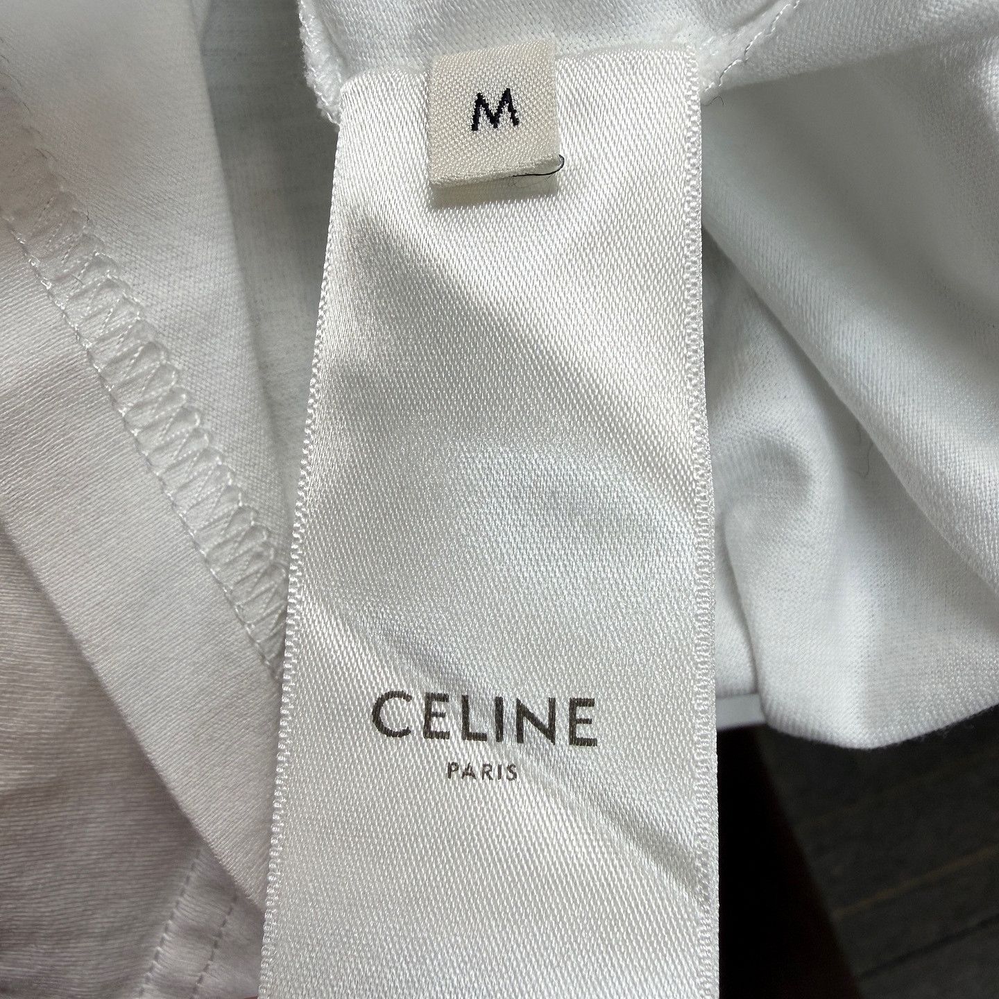 Celine Celine Logo T-Shirt Size M Size US M / EU 48-50 / 2 - 4 Thumbnail