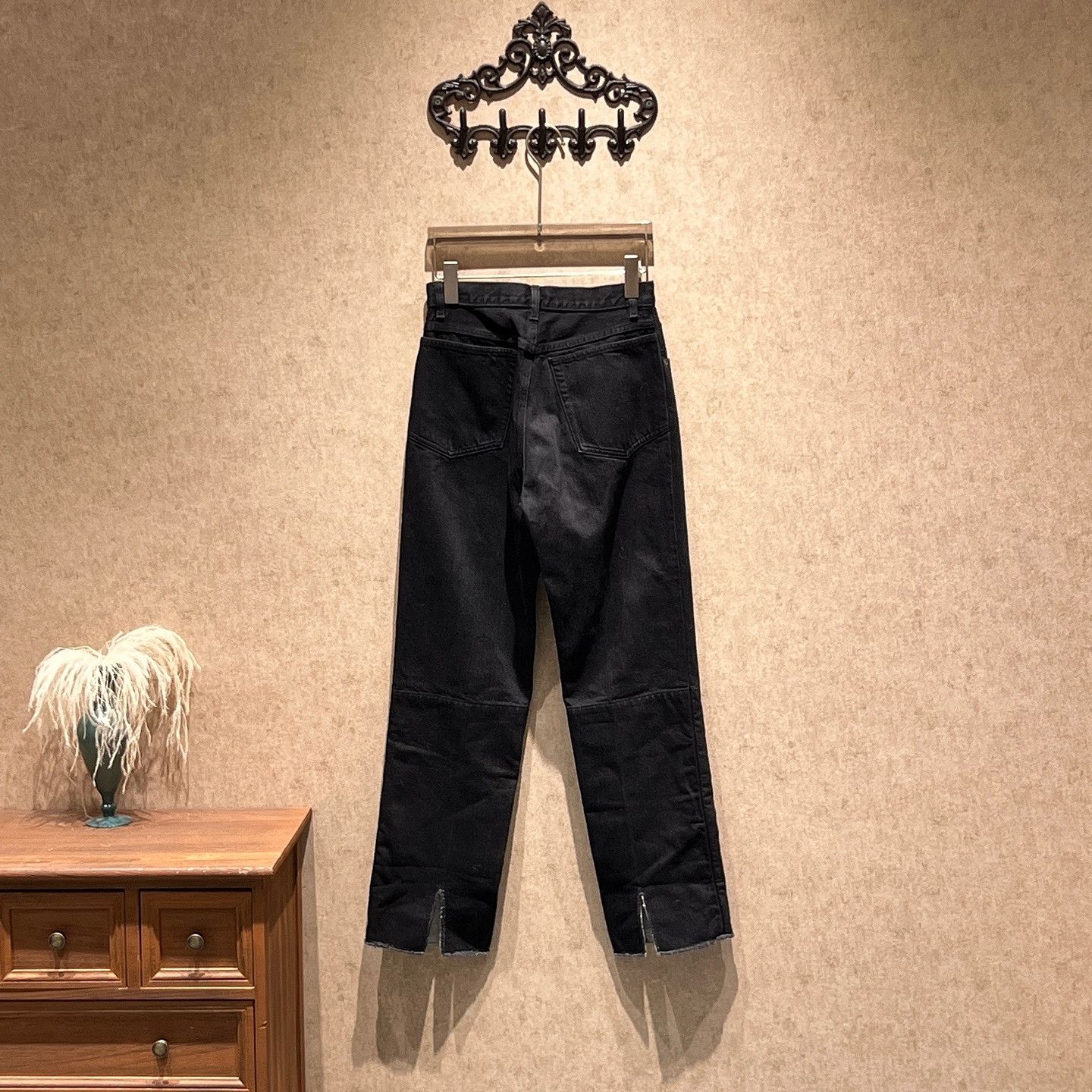 Celine Celine Black Denim Jeans Size 36 Size 26" / US 2 / IT 38 - 2 Thumbnail