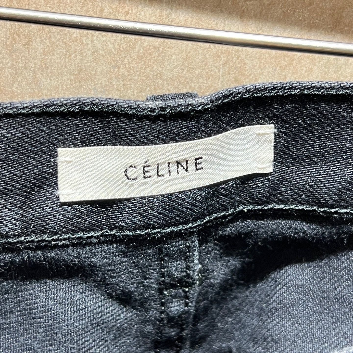 Celine Celine Black Denim Jeans Size 36 Size 26" / US 2 / IT 38 - 3 Thumbnail