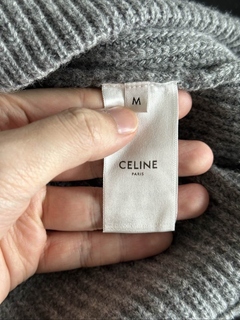 Celine Celine Logo Wool Hoodie Size M Size M / US 6-8 / IT 42-44 - 4 Thumbnail