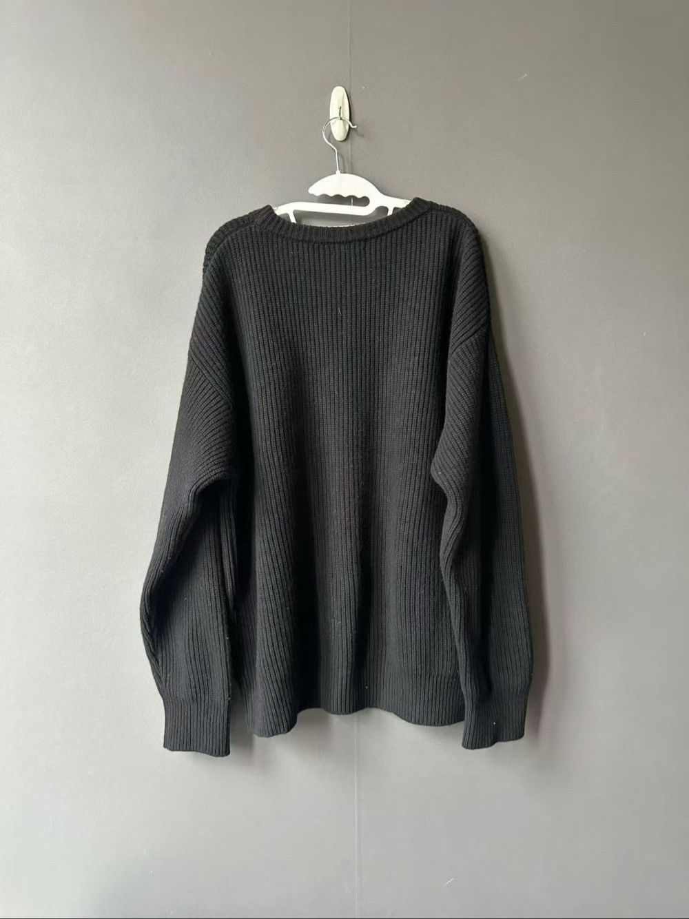 Celine Celine Logo Embroidered Wool Sweater Size S Size S / US 4 / IT 40 - 2 Thumbnail
