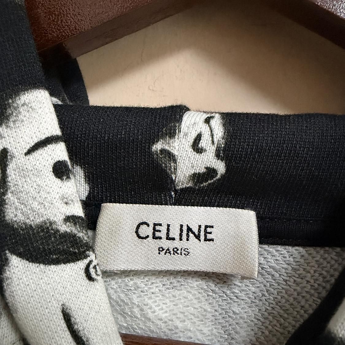 Celine Celine Dog Print Hoodie Size XS Size US XS / EU 42 / 0 - 3 Thumbnail