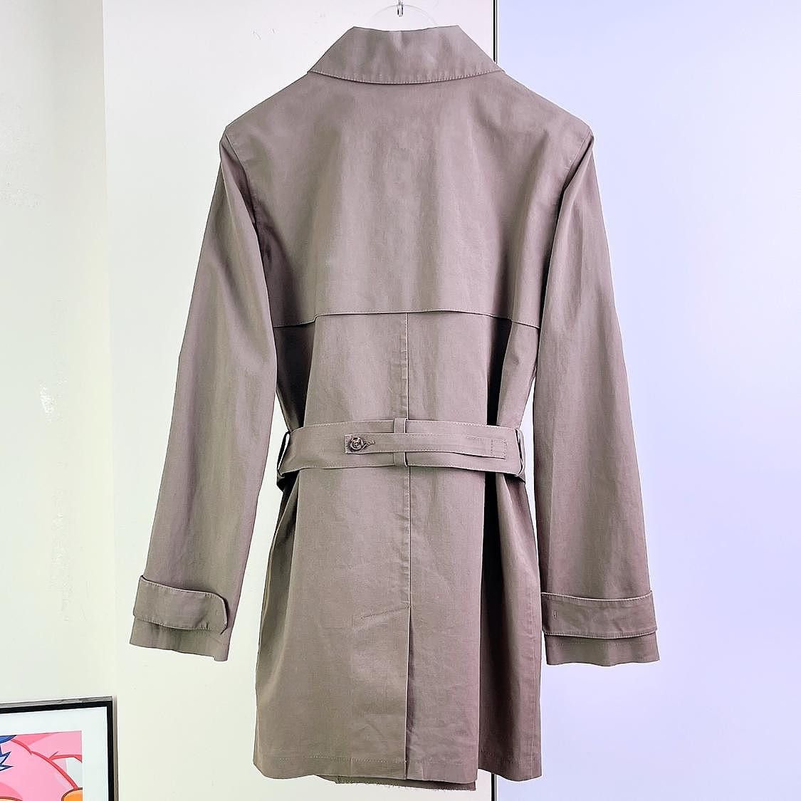 Celine Celine Double Breasted Cotton Trench Coat Size 36 Size XS / US 0-2 / IT 36-38 - 2 Thumbnail